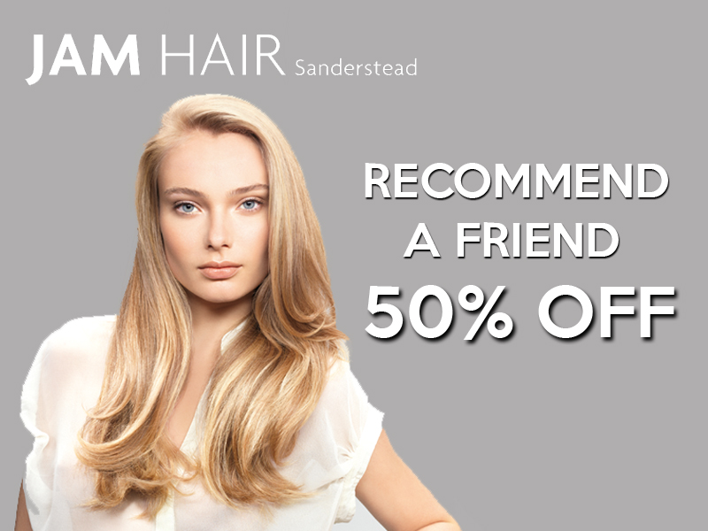 a Friend at JAM Hair Salon in Croydon