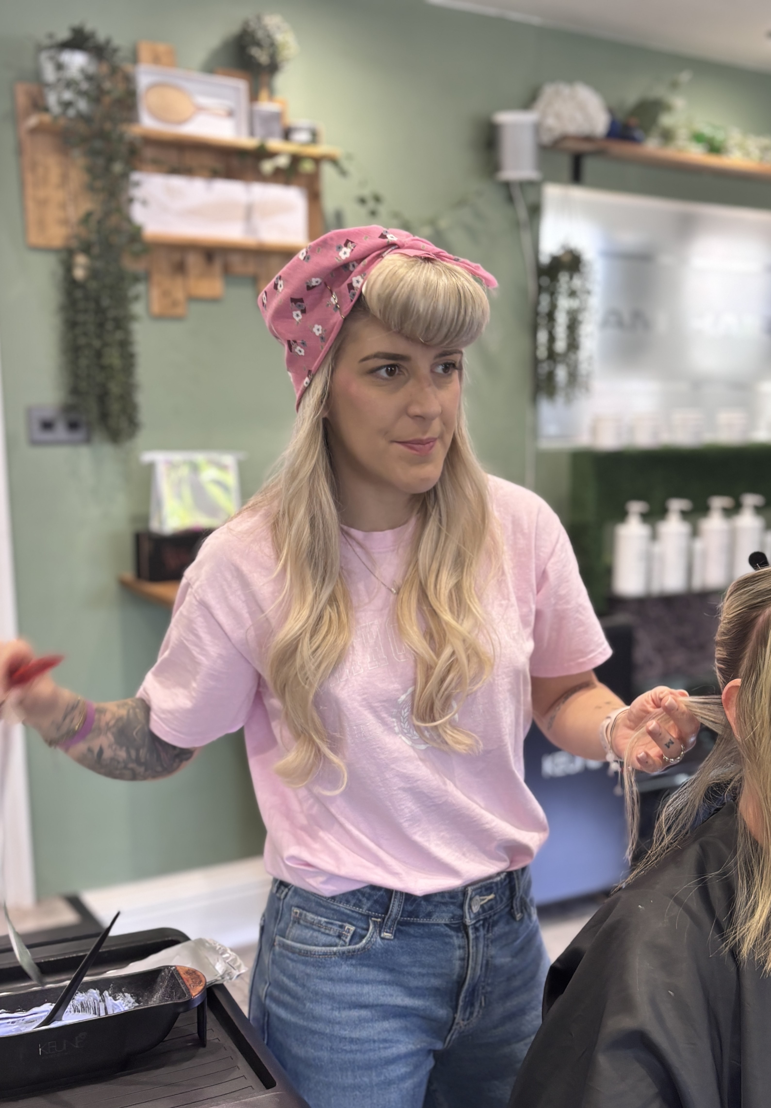 jam hair VE day kate