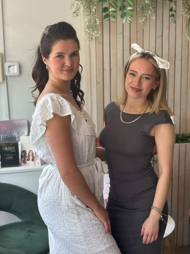 jam hair VE day rosie and amy